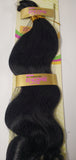 Human mix body bulk; curly; for braiding; blended; women image 0
