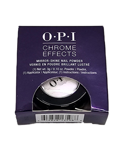 OPI chrome effects mirror shine nail powder; Amethyst 0.10oz image 2