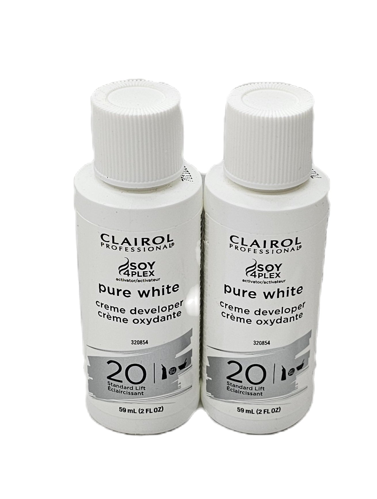 Set of 2 Clairol professional pure white creme developer 20 volume; 2fl.oz x2 image 3