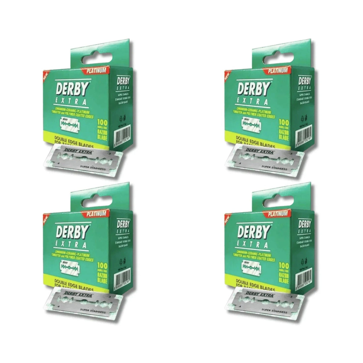 Derby Extra Mini Double Edge Razor Blades 100 Ct