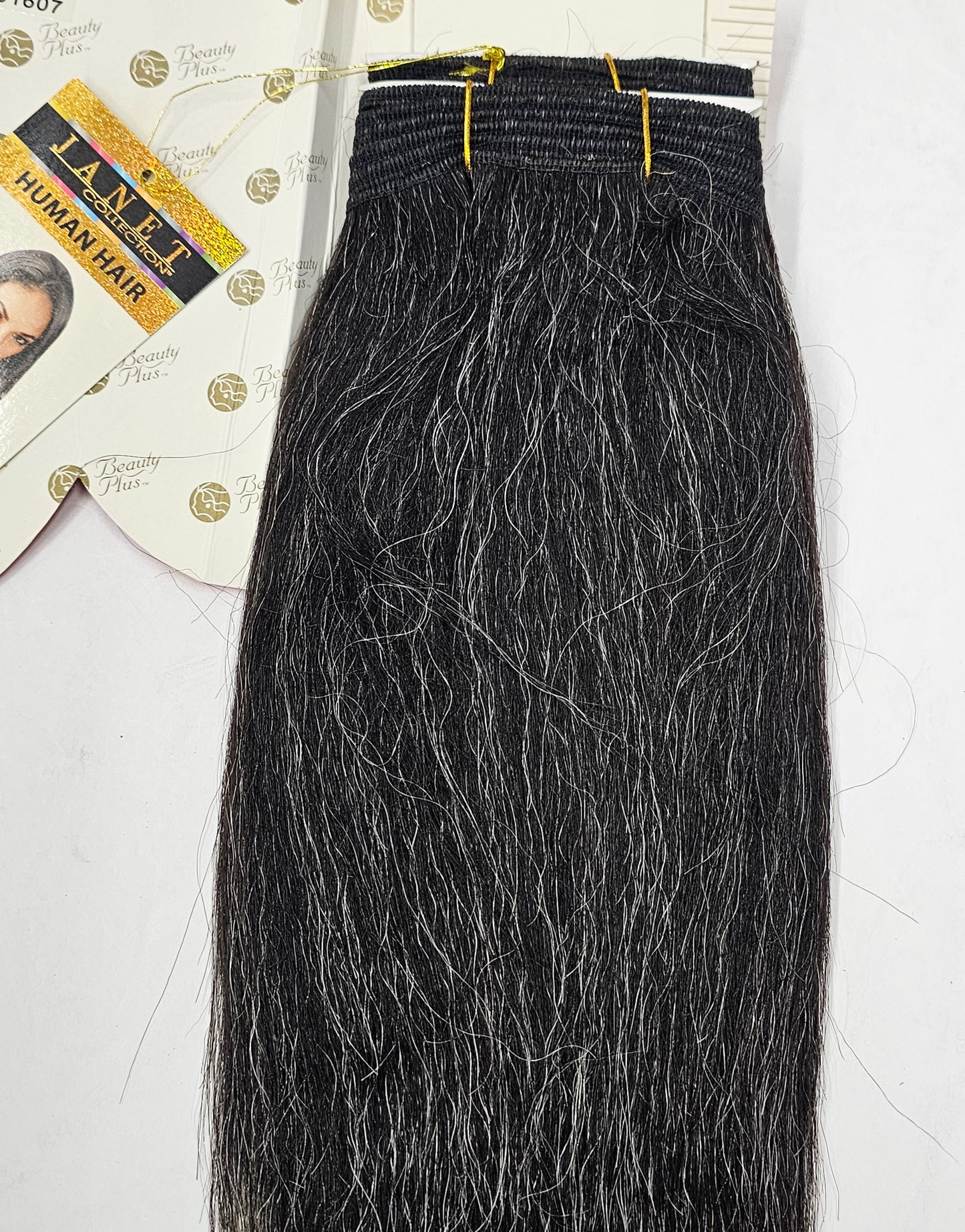 Human hair tangle-free new yaky weave straight; perm yaky sew-in weft. image 7