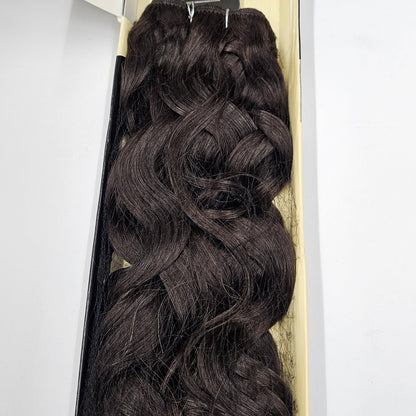 Human hair dream wave tangle-free; curly sew-in weft image 5