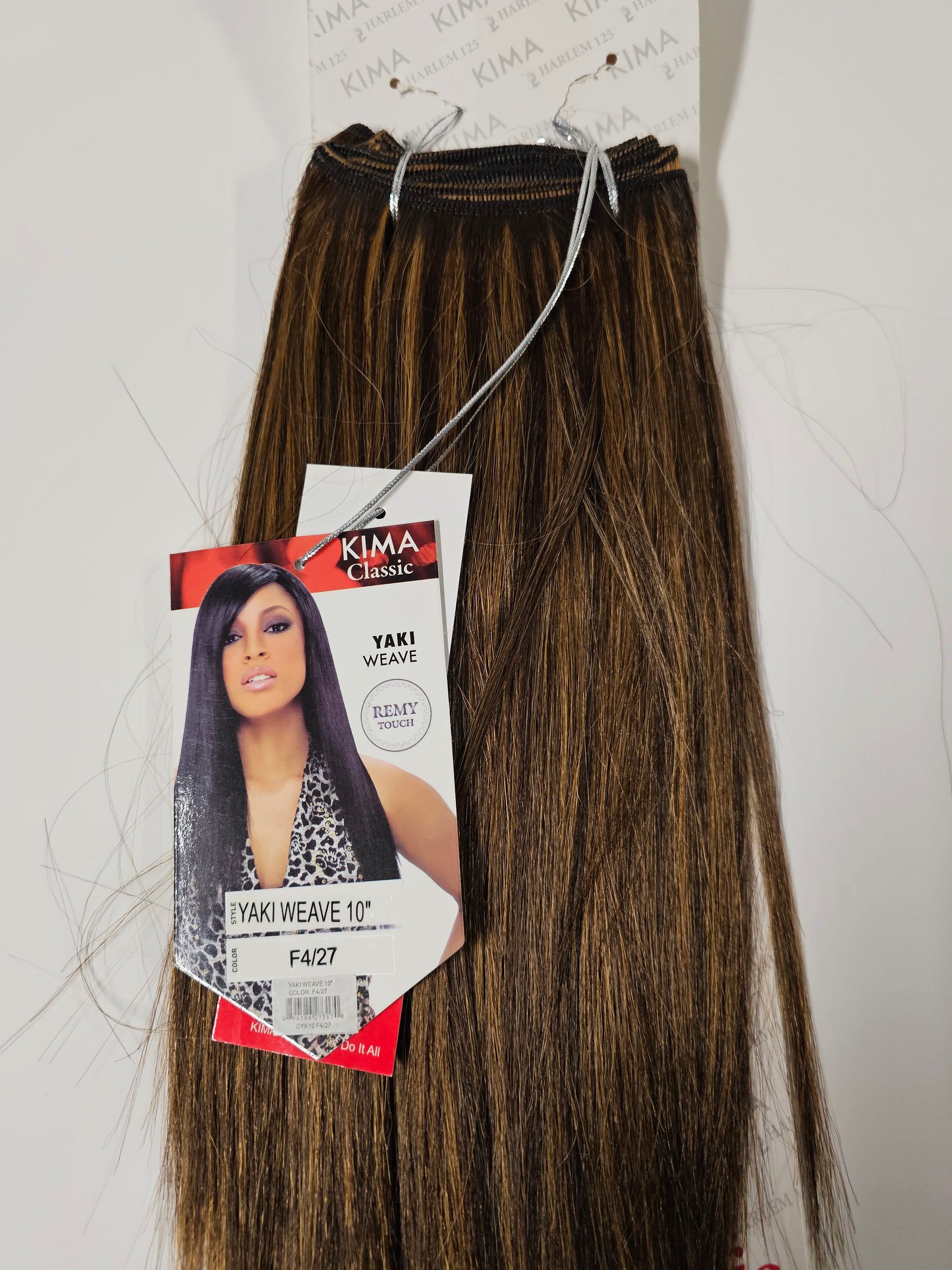 Remy touch human hair yaki weave for sew-in; straight image 8