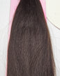 Tangle-free human hair silky straight bulk for braiding. image 2