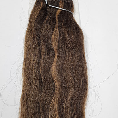 Indian remi ripple deep wet and wavy sew-in wefts; straight and wavy style image 4