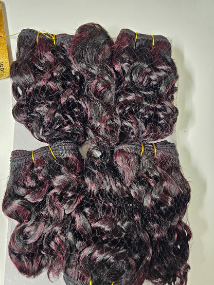 Human hair tangle-free weave; Adante; deep curls; sew-in; 6pcs. image 4