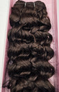 Outre velvet remi human hair weave divine wave; curly sew-in weft. image 8