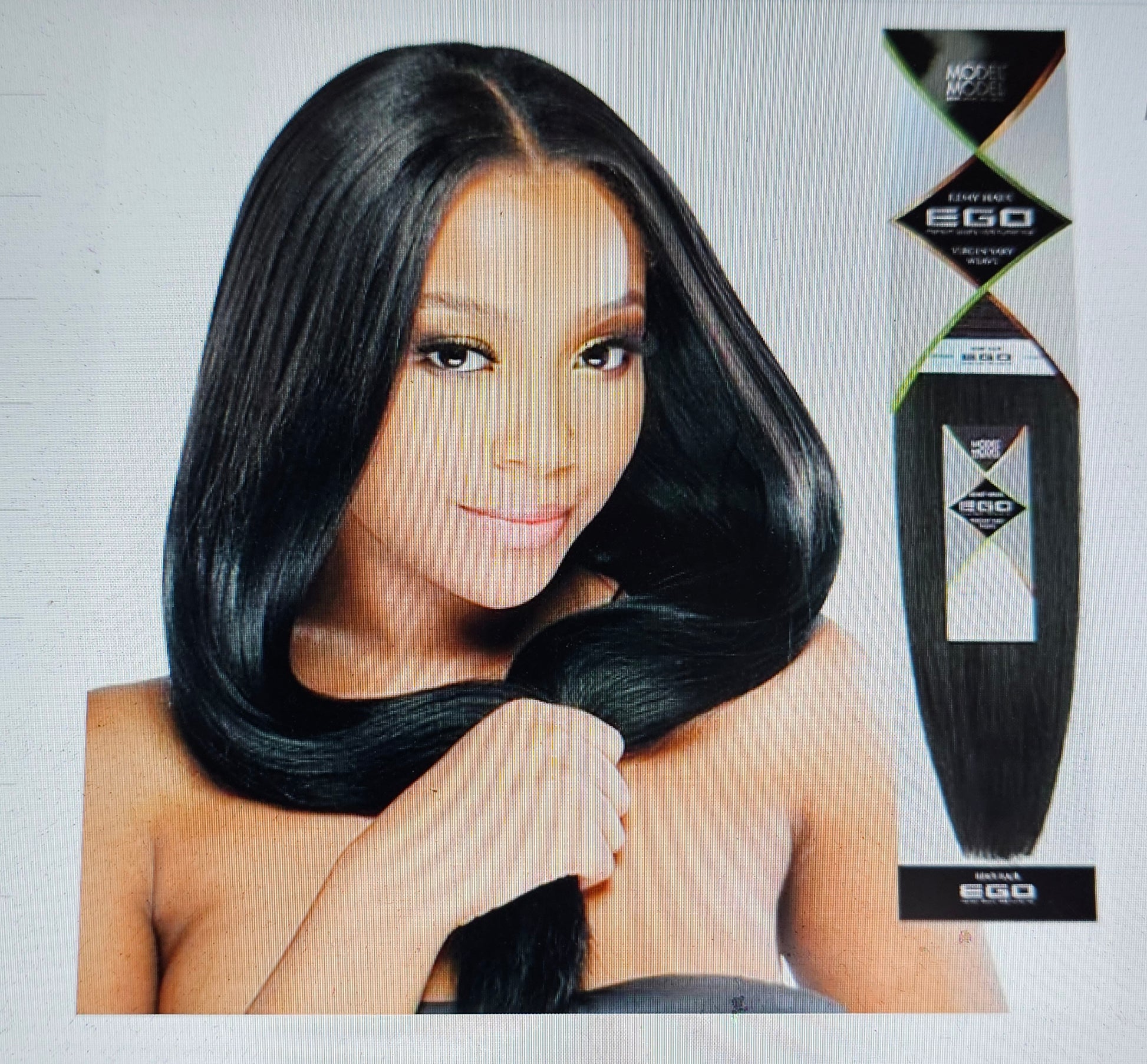 Model Model virgin remy human hair for sew-in; straight; wefts. image 4