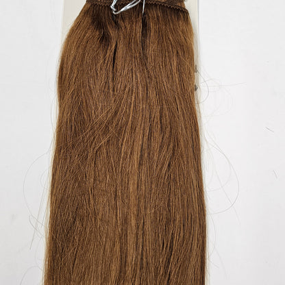 Indian remi wet and wavy loose wave sew-in wefts; straight and wavy style. image 4