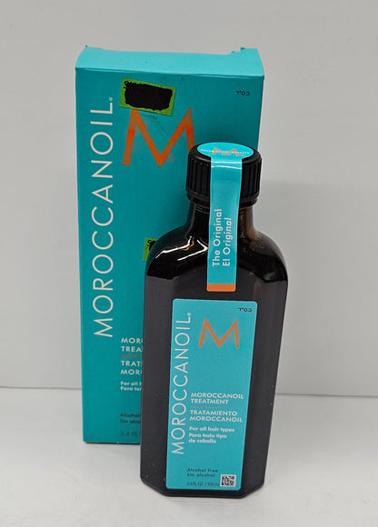 Moroccan oil treatment; alcohol free; 3.4fl.oz image 1