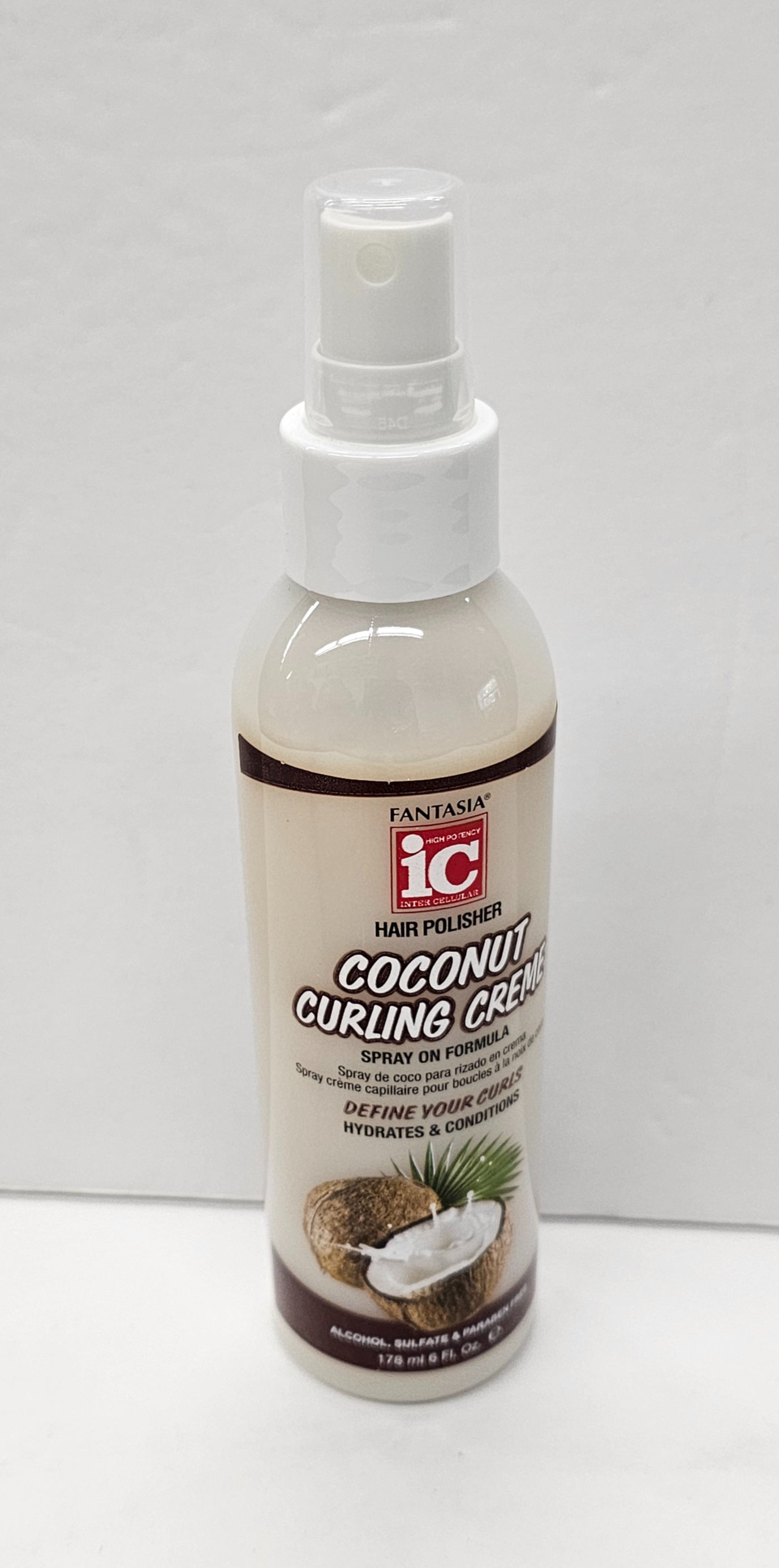 Fantasia IC Coconut Curling Cream 6oz image 1