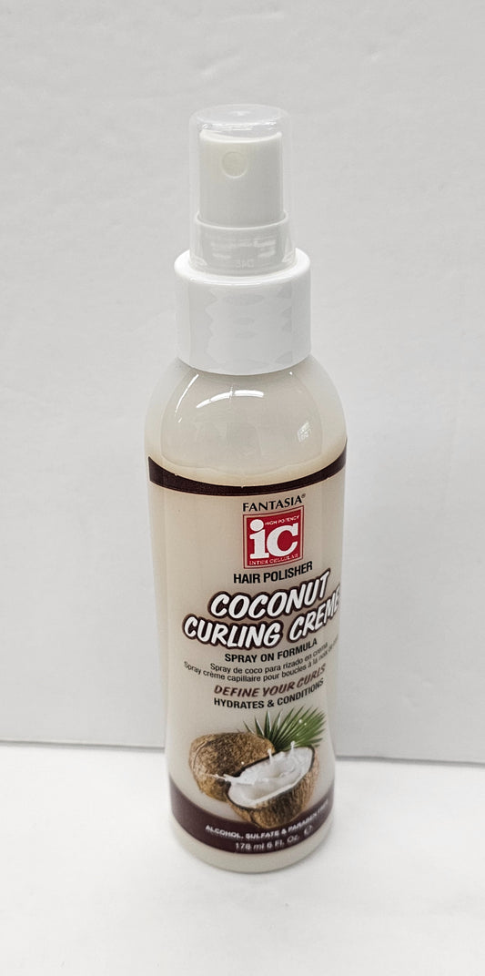 Fantasia IC Coconut Curling Cream 6oz image 1