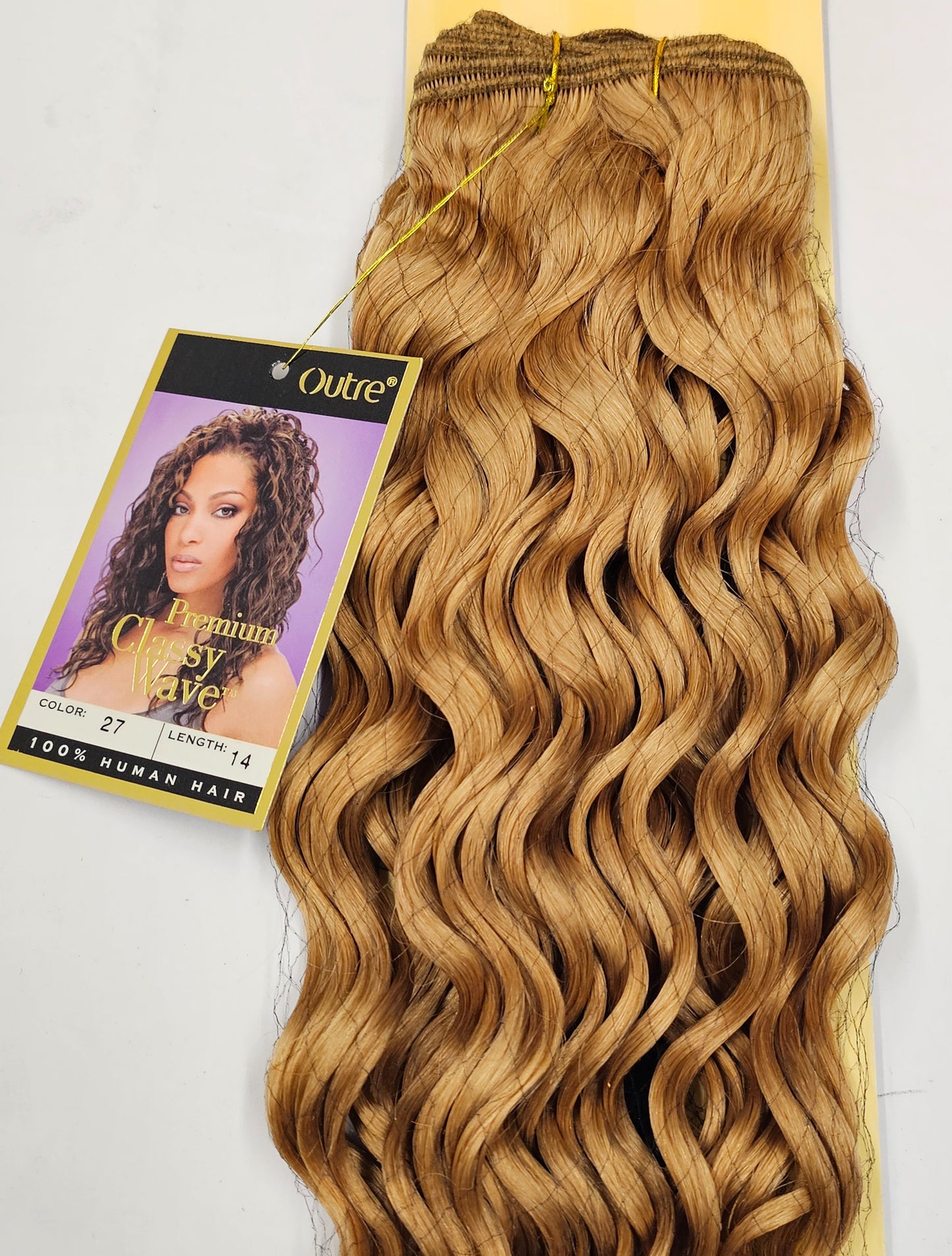 Human hair tangle -free premium classy wave; curly sew-in weft; Outre image 2
