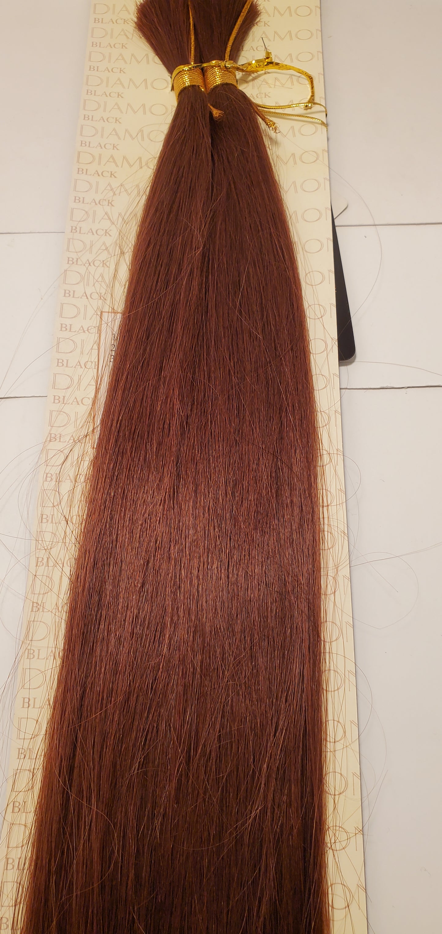 Elite human hair bulk tangle-free straight for braiding. image 0