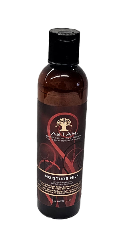 As I AM moisture milk; daily hair revitalizer; 8fl.oz; for unisex image 1