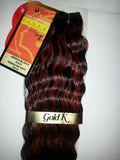 100% human hair tangle free European curl weave; curly; weft; sew-in; Platinum image 0