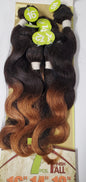Brazilian human remy hair body wave; 7pcs bundles; sew-in curly weft. image 0