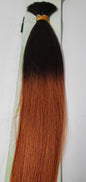 Human hair tangle-free new yaki bulk straight for braiding; Bijoux image 0