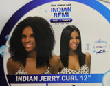 Indian remi Jerry curl wet and wavy sew-in wefts; straight and wavy style image 0