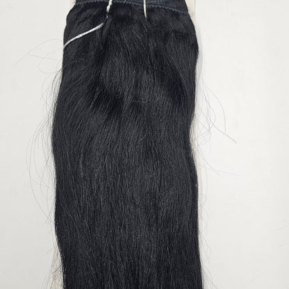 Indian remi ripple deep wet and wavy sew-in wefts; straight and wavy style image 8