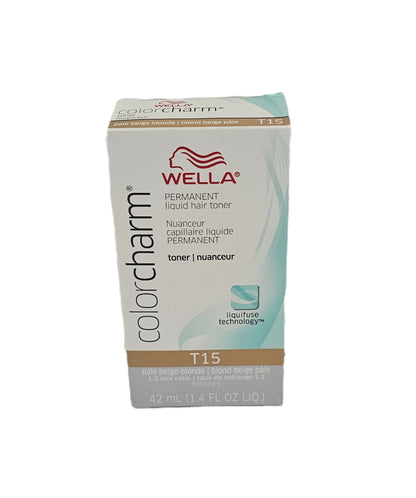 1 dozen Wella color charm liquid permanent  hair color; T15; 1.42floz; image 2