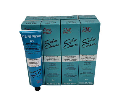 Lot of 60 Wella color charm demi permanent hair color; no ammonia;2 oz; image 1