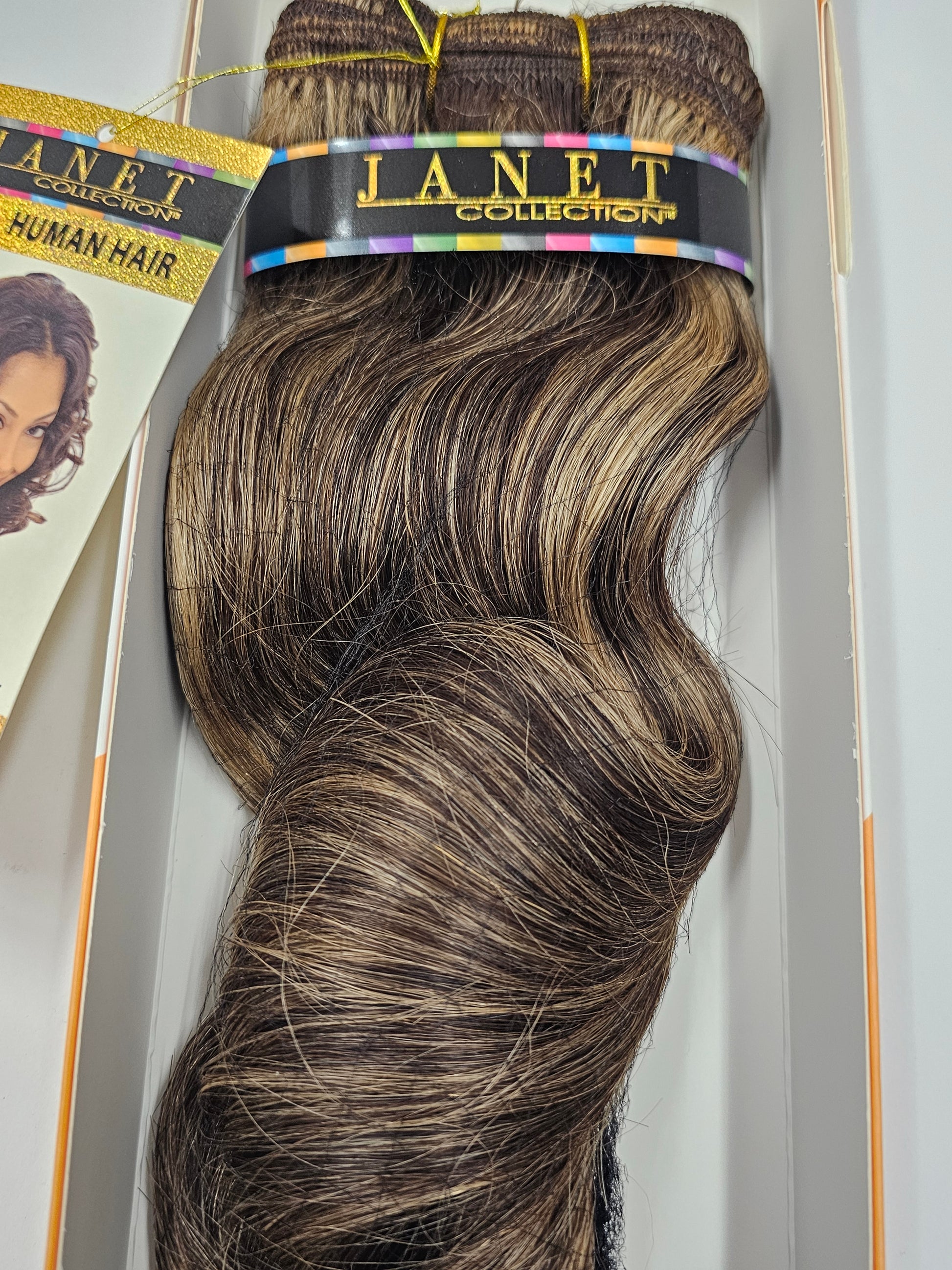 Curly human hair weave tangle-free for sew-in; French body and romance; wefts. image 7