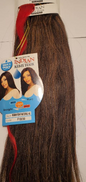 Human hair indian remy natural wet and wavyweave; 2 styles in 1 straight, wavy image 4