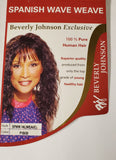 Pure human hair Spanish wave weave; sew-in wavy weft. image 0