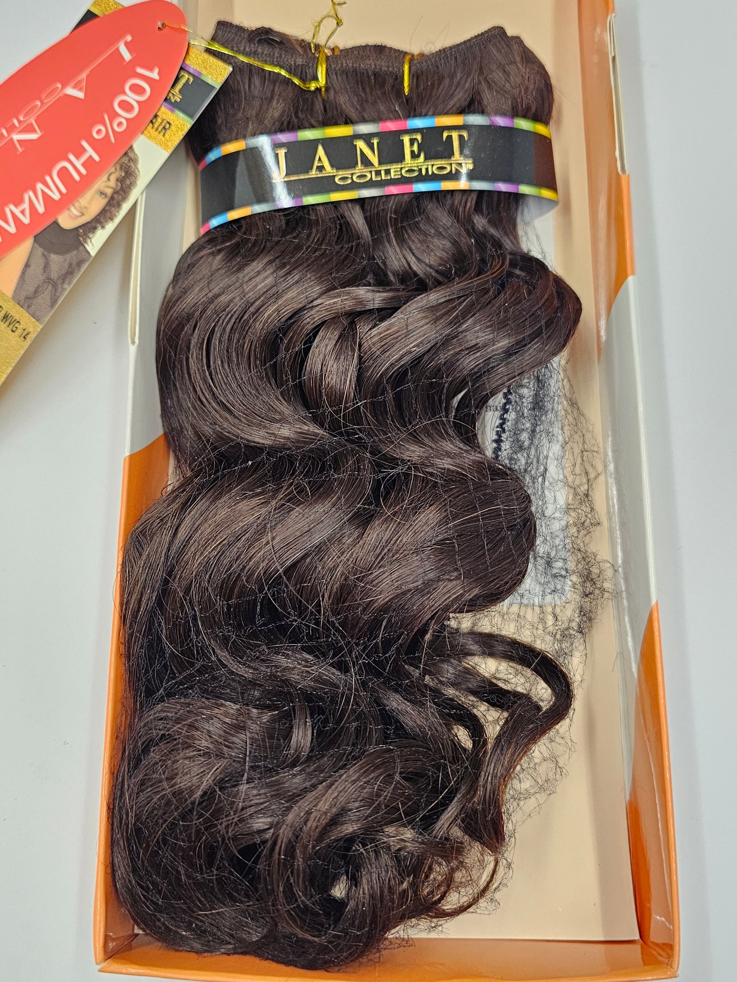 Curly human hair weave tangle-free for sew-in; french deep; wefts. image 3