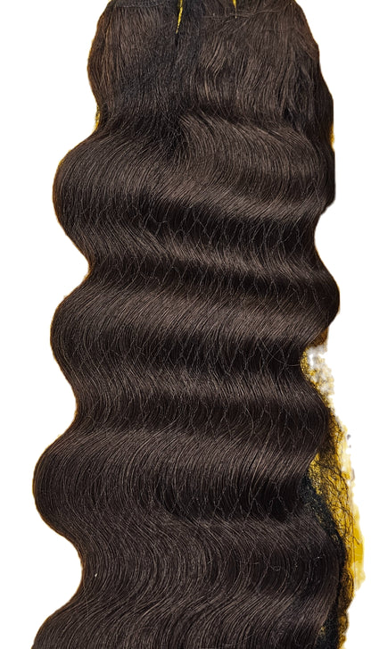 Goddess remi curly human hair weave tangle-free for sew-in; loose deep; wefts image 0