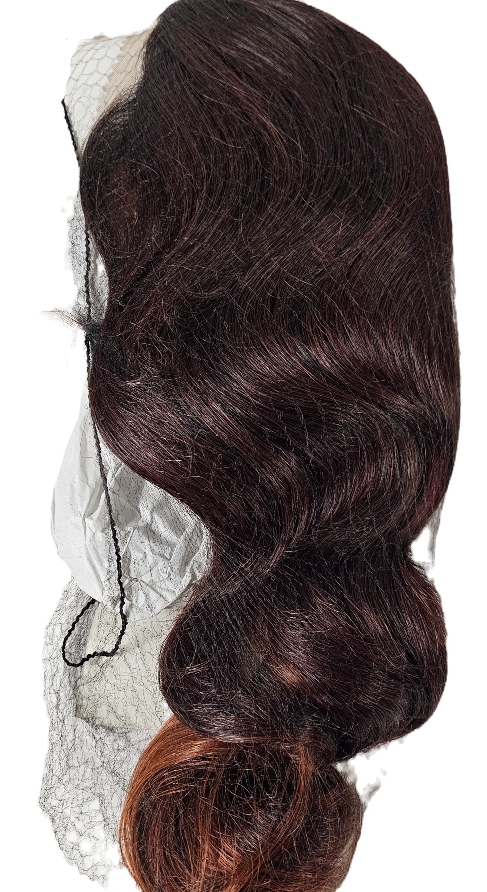 Diana Bohemian wig pure natural lace wig; curly; remy quality; for women image 2