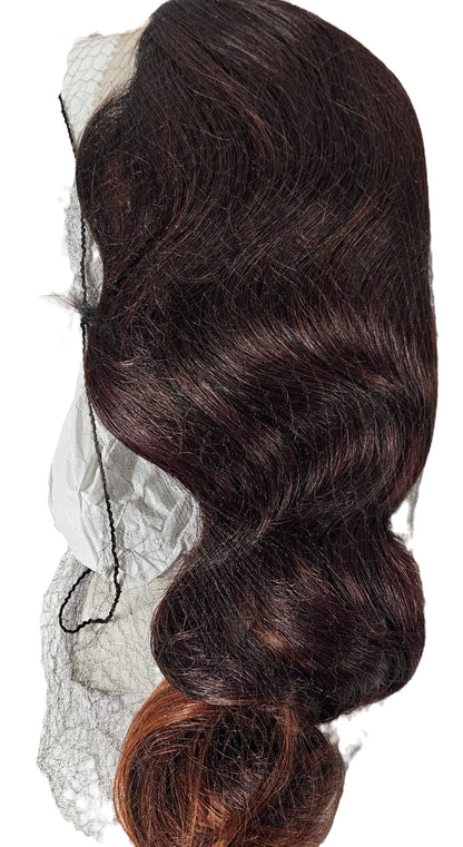 Diana Bohemian wig pure natural lace wig; curly; remy quality; for women image 2