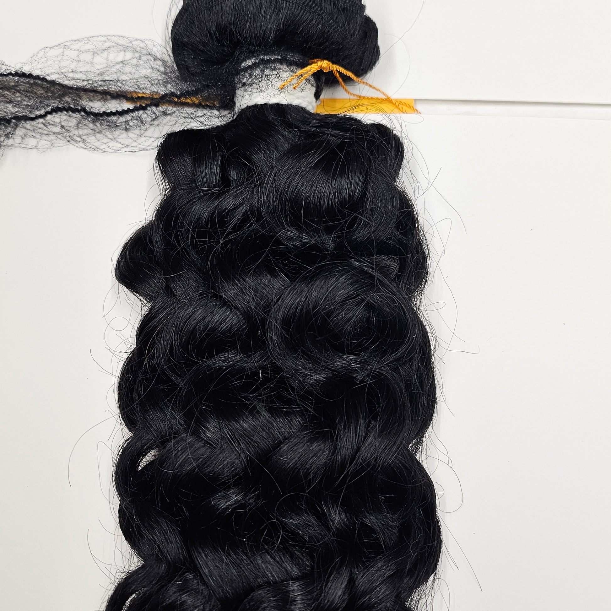 Unprocessed natural human hair weave new bohemian; curly sew-in weft. image 0