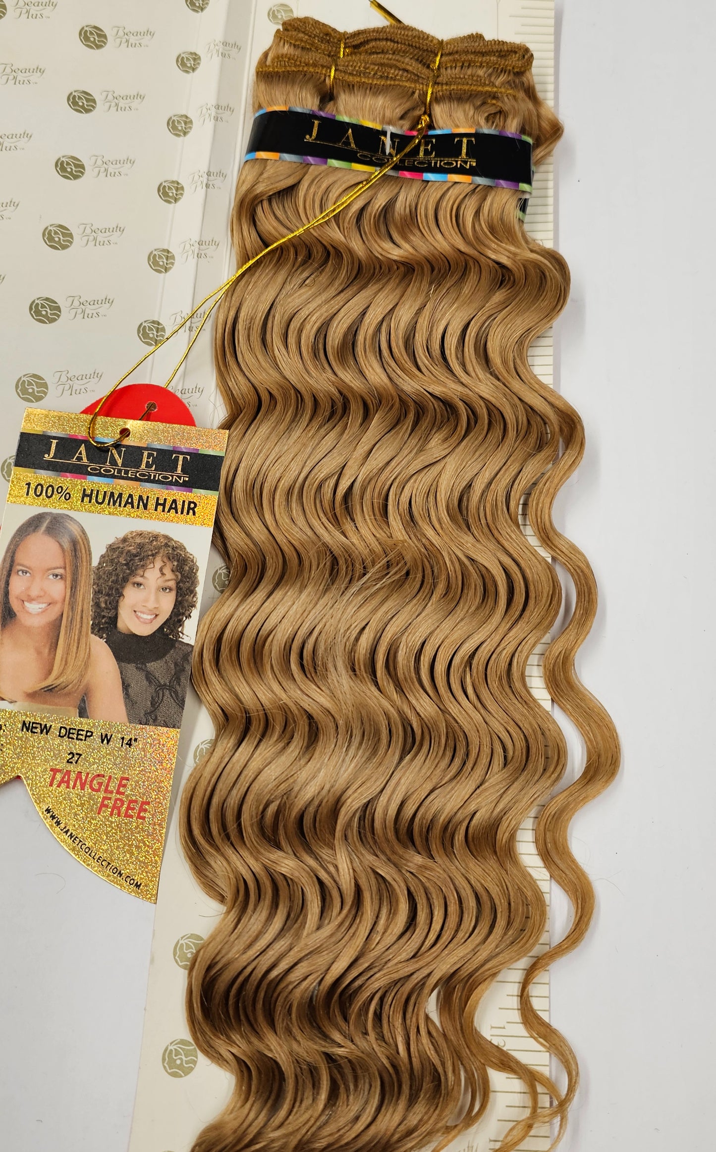 Curly human hair weave tangle-free for sew-in; new deep; wefts.. image 4