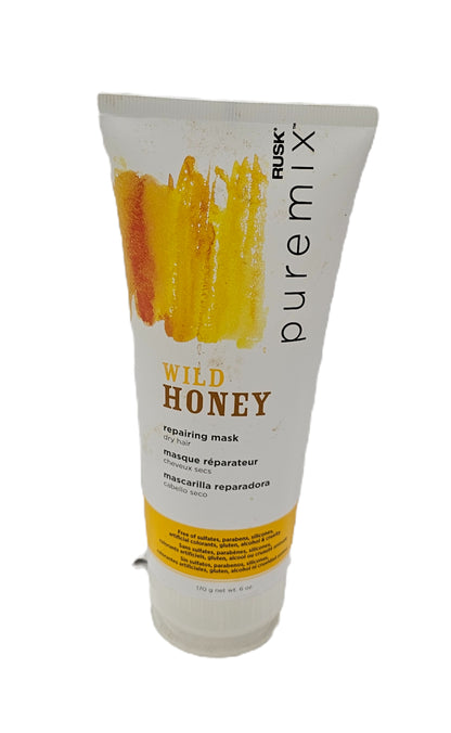 Rusk puremix wild honey repairing mask for dry hair; 6oz image 2
