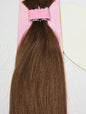 Tangle-free human hair silky straight bulk for braiding. image 6