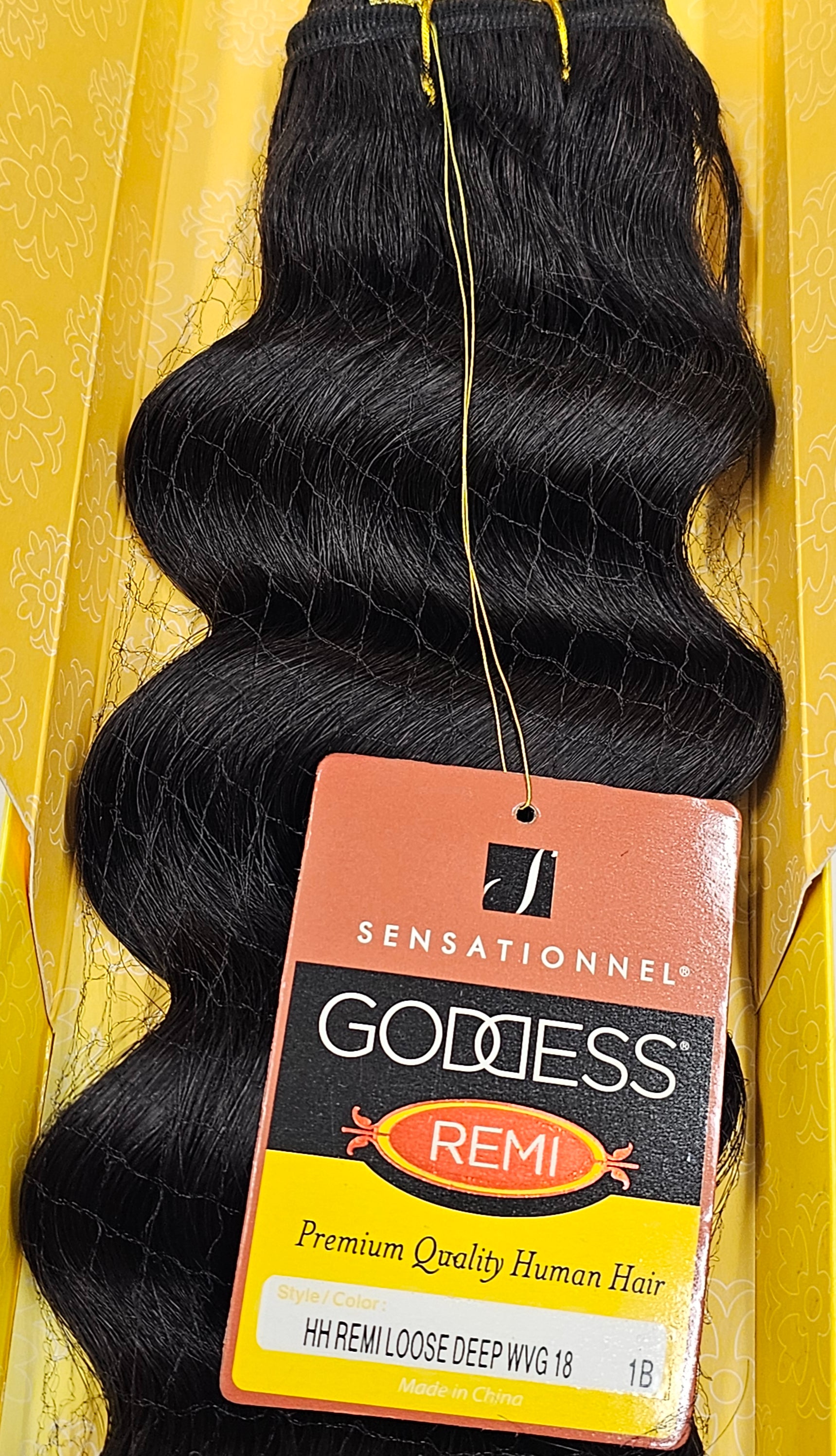 Goddess remi curly human hair weave tangle-free for sew-in; loose deep; wefts image 5
