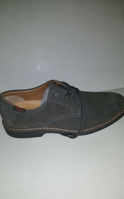 GH BASS PASADENA MEN'S OXFORD SHOES; LEATHER/ SUEDE/ GREY/00261915010 image 2