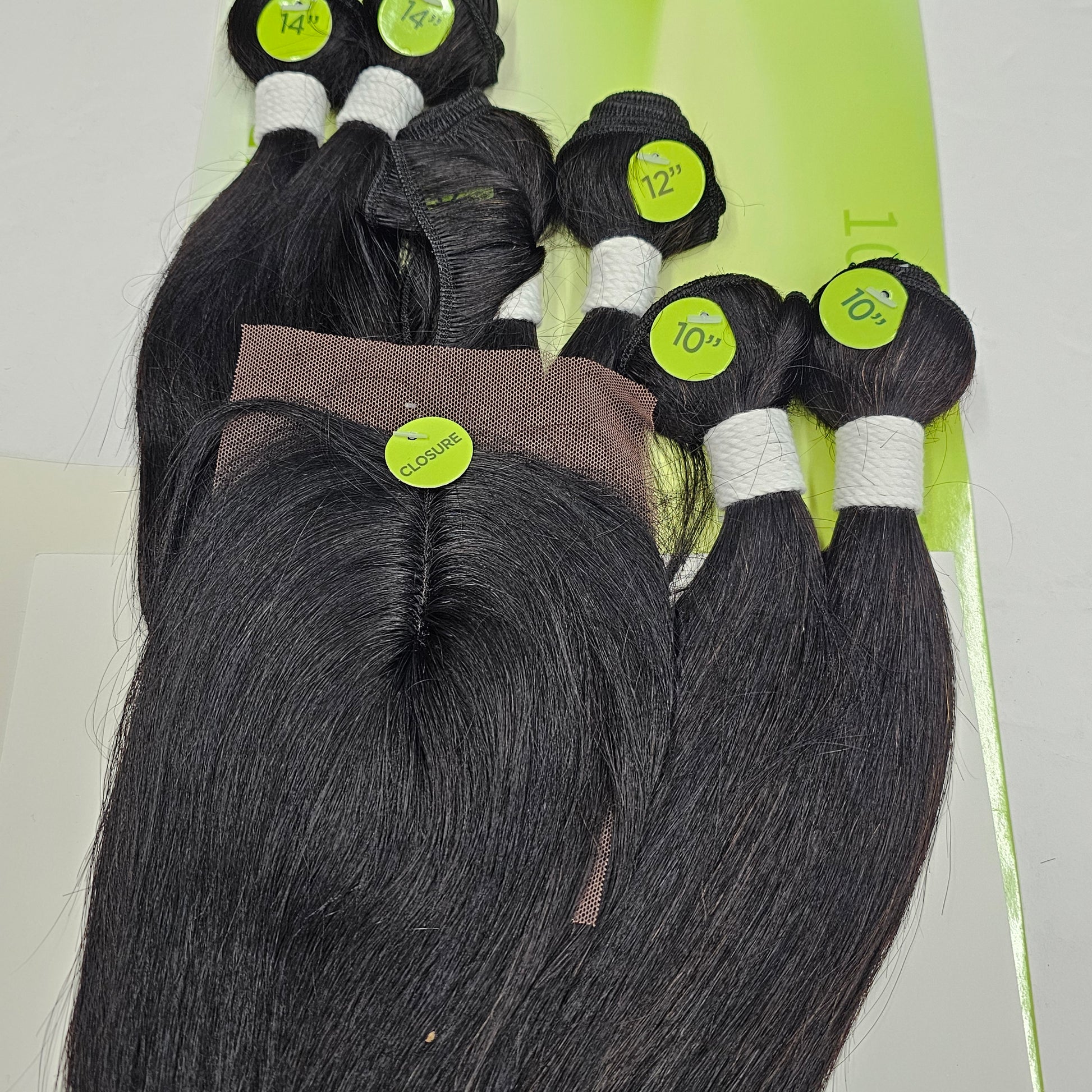 Unprocessed virgin remy hair 7pcs straight sew-in wefts; Brazilian multipack. image 4