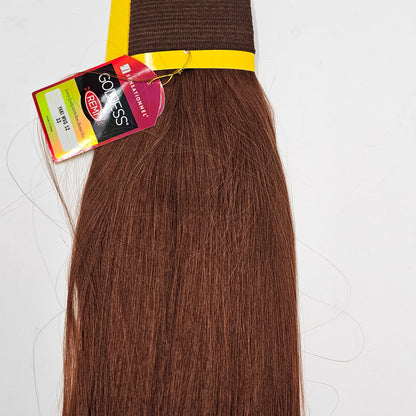 Goddess remi human hair weave tangle-free for sew-in; straight; wefts image 5