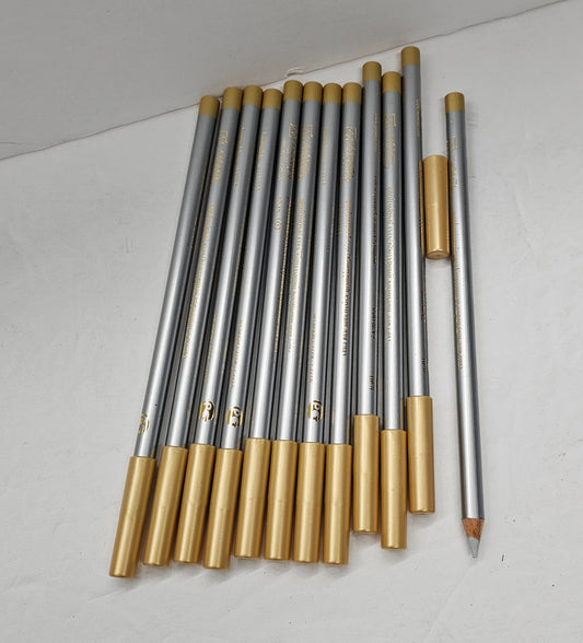 Set of 12 professional eyeliner pencil; Silver; 0.043oz image 1