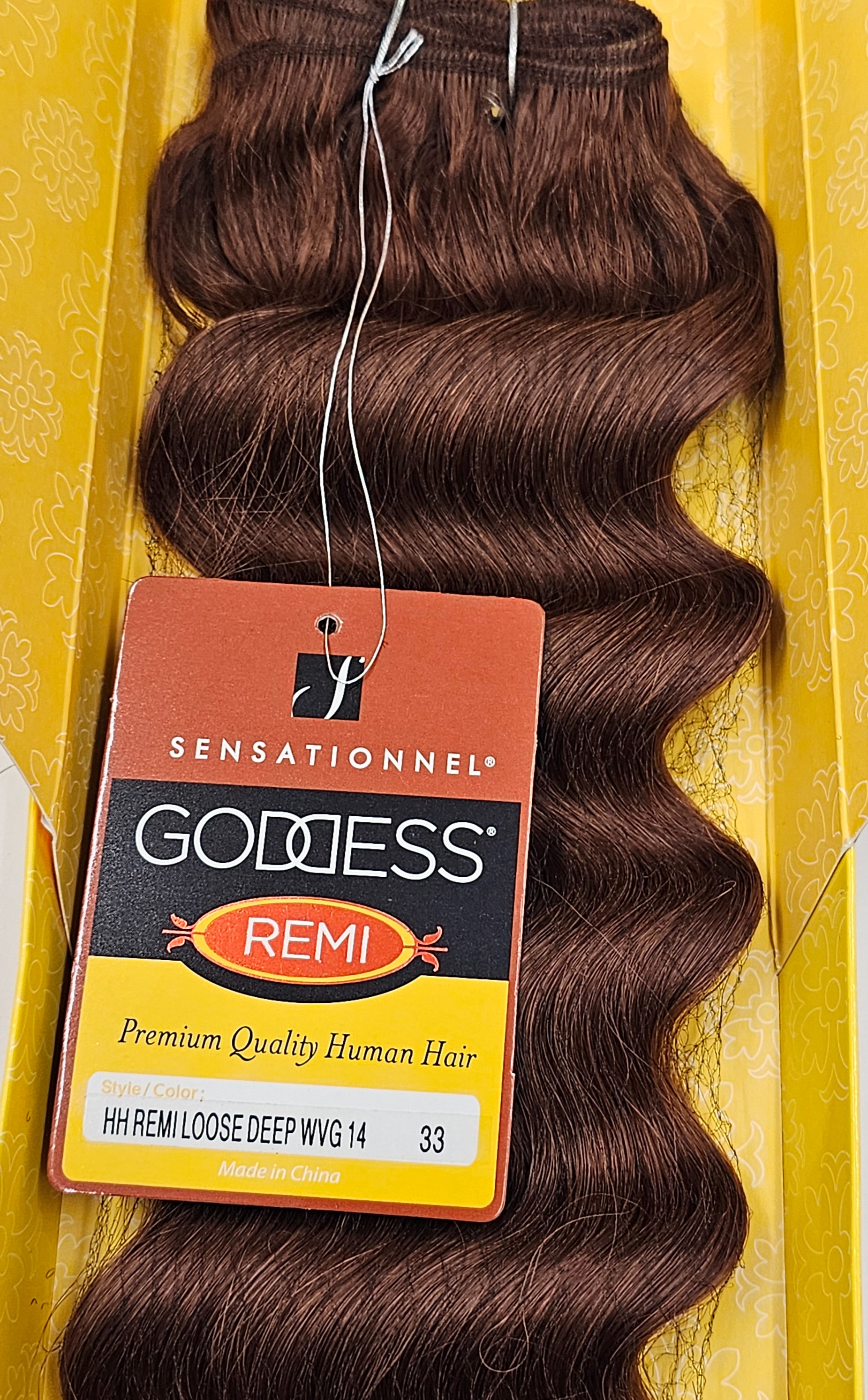 Goddess remi curly human hair weave tangle-free for sew-in; loose deep; wefts image 2