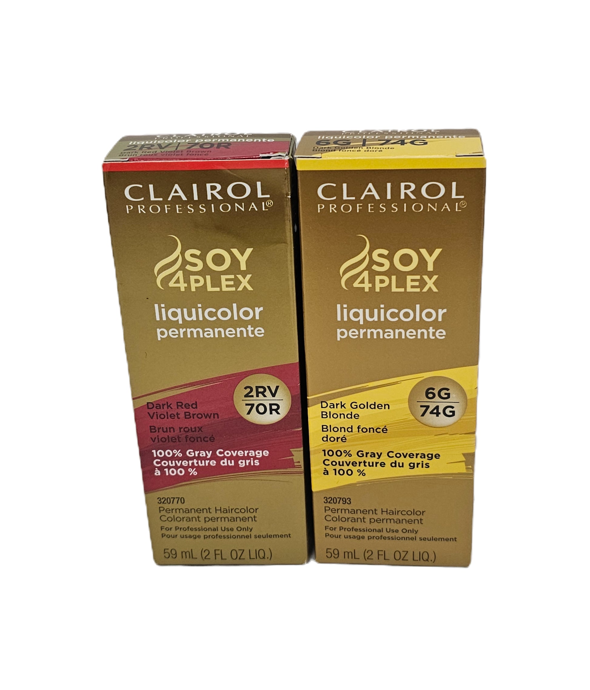 Lot of 72 Clairol soy4plex liquicolor permanente; 2fl.oz image 0