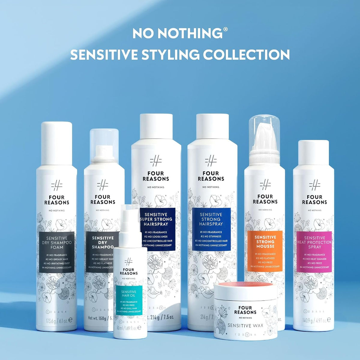 Sensitive Super Strong Hold Hairspray