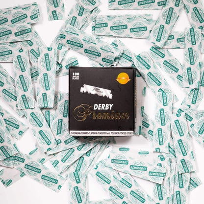 Derby Premium Single Edge Razor Blades 100 Pcs