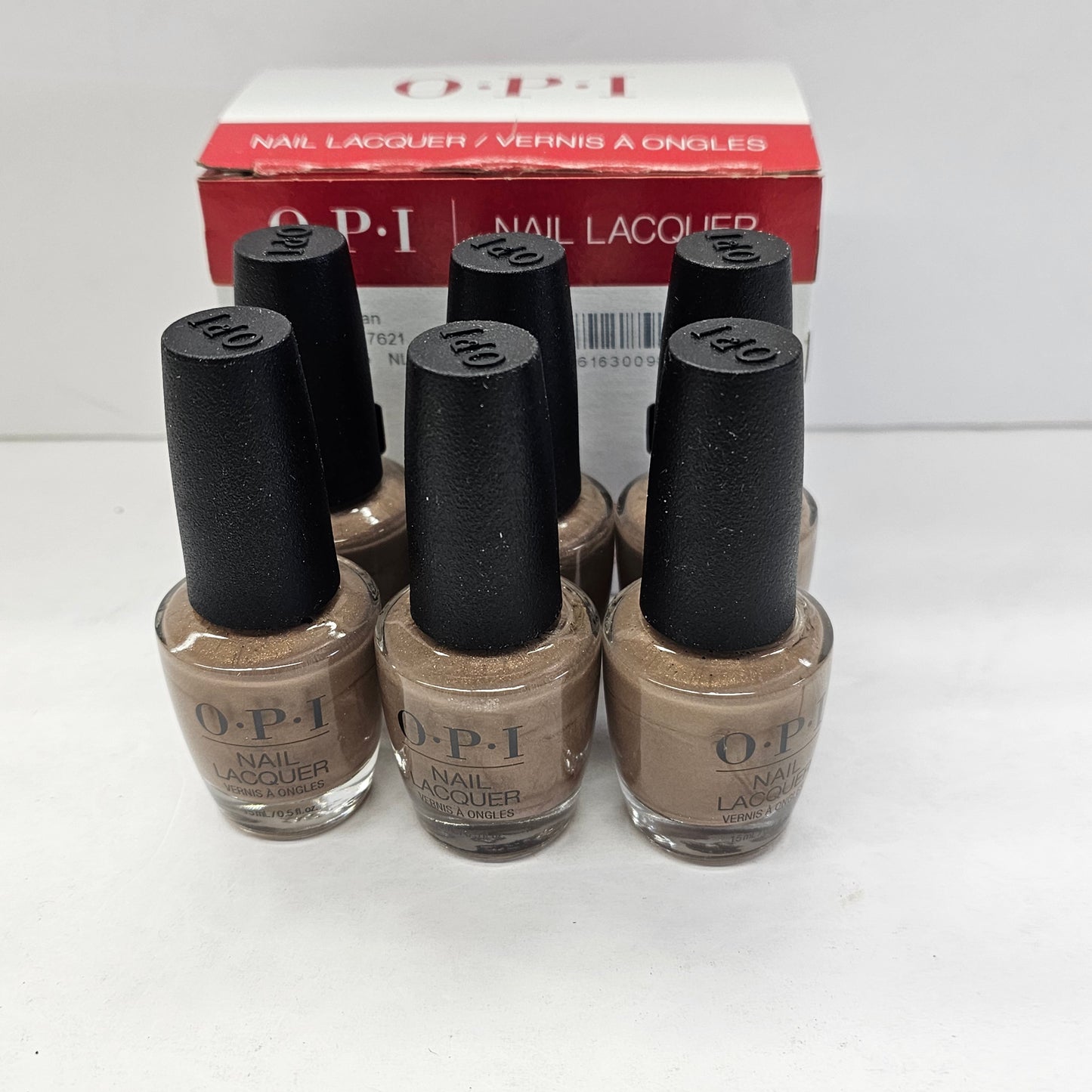 Set of 6 OPI nail lacquer; fall-ing for Milan; 0.5fl.oz image 0