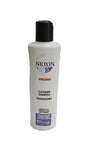 Nioxin 5 Cleanser shampoo; chemically treated hair; light thinning; 10.1fl.oz image 0