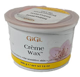 Set of 2 GiGi Creme wax for sensitive skin; 14oz x 2; for unisex. image 0