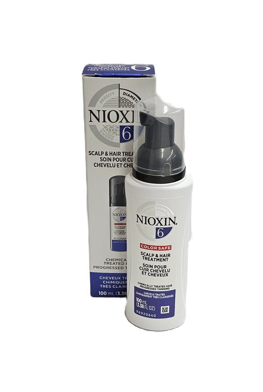 Nioxin 6 Scalp and hair treatment; 3.38fl.oz; for unisex image 1